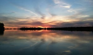 Sunset over the Georgian Bay